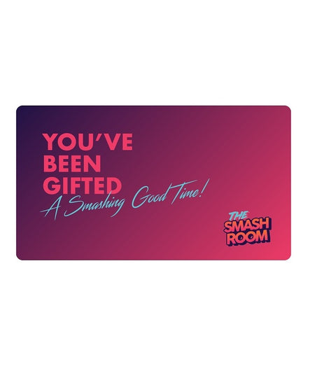 The Smash Room Gift Card - The Smash Room, Melbourne