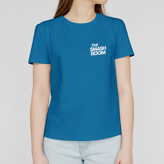 Blue Smash Room Tee For Women - The Smash Room, Melbourne
