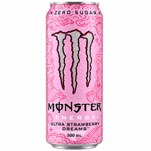 Strawberry Zero Sugar Monster-Keilor