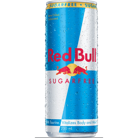 Red Bull Sugar Free, 250ml-keilor