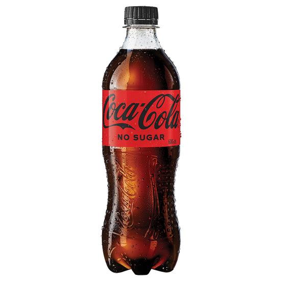 Coca-Cola No Sugar 600ml | The Smash Room Melbourne